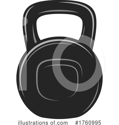 Kettlebell Clipart #1760995 by Vector Tradition SM