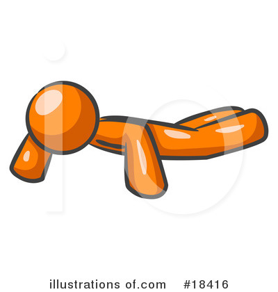 Push Ups Clipart #18416 by Leo Blanchette