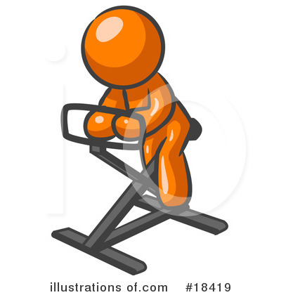 Royalty-Free (RF) Fitness Clipart Illustration by Leo Blanchette - Stock Sample #18419