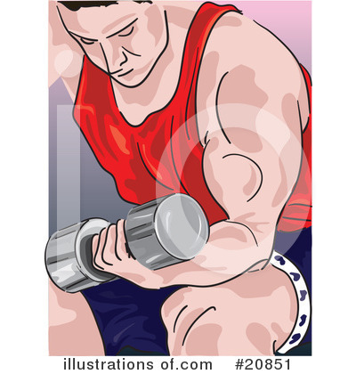 Royalty-Free (RF) Fitness Clipart Illustration by Paulo Resende - Stock Sample #20851