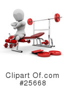 Fitness Clipart #25668 by KJ Pargeter