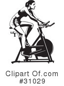 Fitness Clipart #31029 by David Rey
