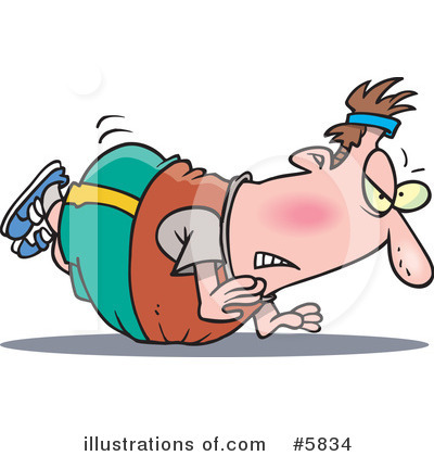 Pushups Clipart #5834 by toonaday