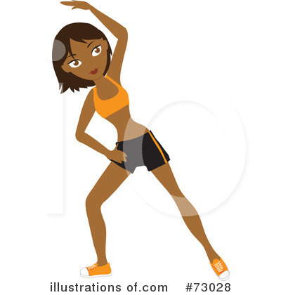 Woman Exercising Clipart #73028 by Rosie Piter