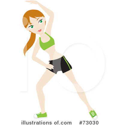Woman Exercising Clipart #73030 by Rosie Piter