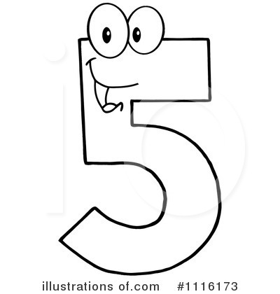 Five Clipart #1116173 by Hit Toon
