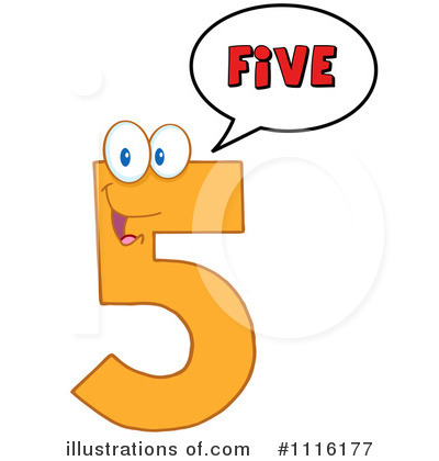 Five Clipart #1116177 by Hit Toon