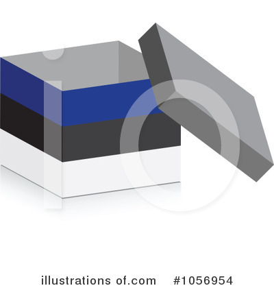 Royalty-Free (RF) Flag Box Clipart Illustration by Andrei Marincas - Stock Sample #1056954