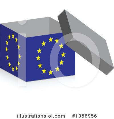 Royalty-Free (RF) Flag Box Clipart Illustration by Andrei Marincas - Stock Sample #1056956