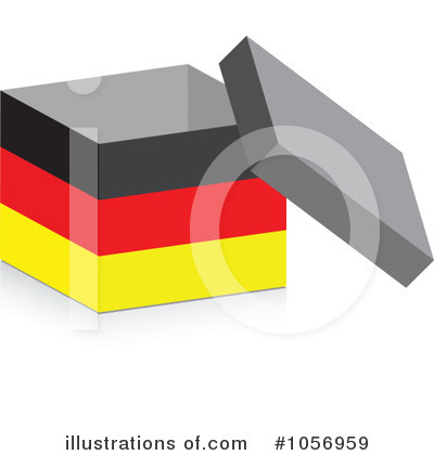 Royalty-Free (RF) Flag Box Clipart Illustration by Andrei Marincas - Stock Sample #1056959