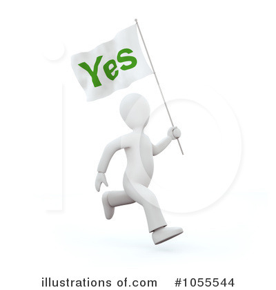 Royalty-Free (RF) Flag Clipart Illustration by chrisroll - Stock Sample #1055544