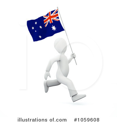 Royalty-Free (RF) Flag Clipart Illustration by chrisroll - Stock Sample #1059608