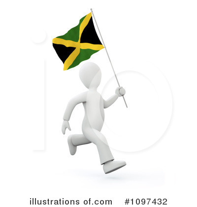 Royalty-Free (RF) Flag Clipart Illustration by chrisroll - Stock Sample #1097432