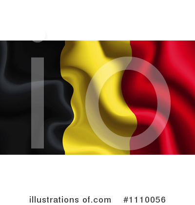 Belgium Flag Clipart #1110056 by MilsiArt