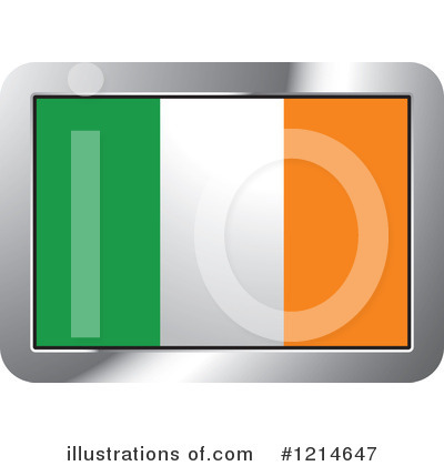 Ireland Flag Clipart #1214647 by Lal Perera