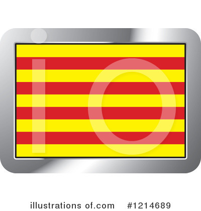 Royalty-Free (RF) Flag Clipart Illustration by Lal Perera - Stock Sample #1214689