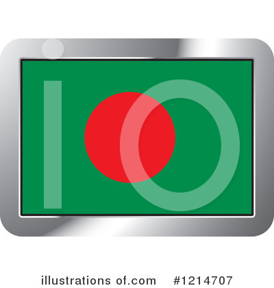 Royalty-Free (RF) Flag Clipart Illustration by Lal Perera - Stock Sample #1214707