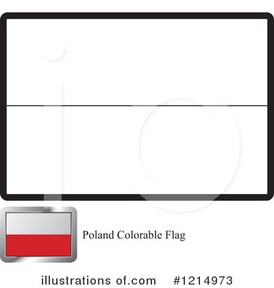 Polish Flag Clipart #1214973 by Lal Perera