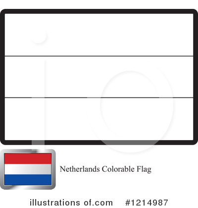Dutch Flag Clipart #1214987 by Lal Perera