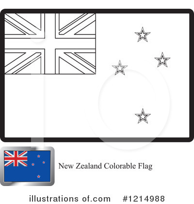 Royalty-Free (RF) Flag Clipart Illustration by Lal Perera - Stock Sample #1214988