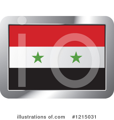 Royalty-Free (RF) Flag Clipart Illustration by Lal Perera - Stock Sample #1215031