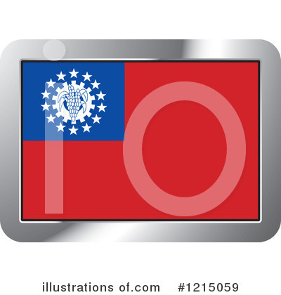 Royalty-Free (RF) Flag Clipart Illustration by Lal Perera - Stock Sample #1215059