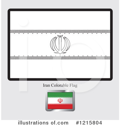 Royalty-Free (RF) Flag Clipart Illustration by Lal Perera - Stock Sample #1215804