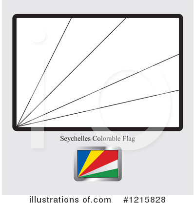 Royalty-Free (RF) Flag Clipart Illustration by Lal Perera - Stock Sample #1215828