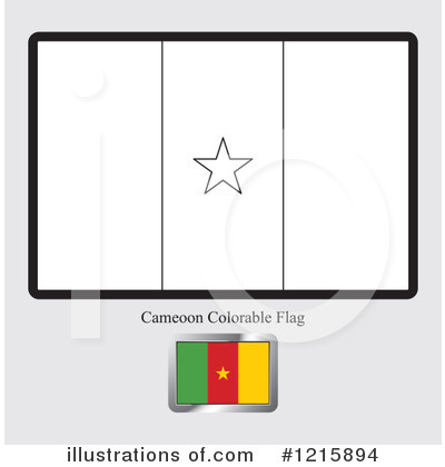 Royalty-Free (RF) Flag Clipart Illustration by Lal Perera - Stock Sample #1215894