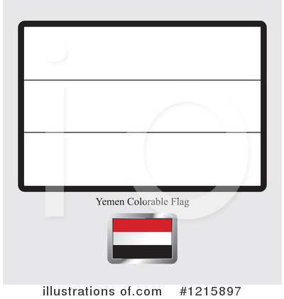 Royalty-Free (RF) Flag Clipart Illustration by Lal Perera - Stock Sample #1215897