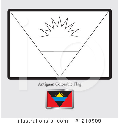 Royalty-Free (RF) Flag Clipart Illustration by Lal Perera - Stock Sample #1215905