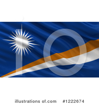 Royalty-Free (RF) Flag Clipart Illustration by stockillustrations - Stock Sample #1222674