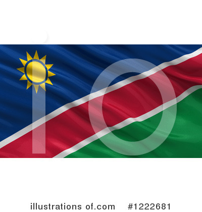 Royalty-Free (RF) Flag Clipart Illustration by stockillustrations - Stock Sample #1222681