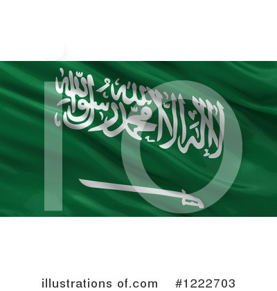 Royalty-Free (RF) Flag Clipart Illustration by stockillustrations - Stock Sample #1222703