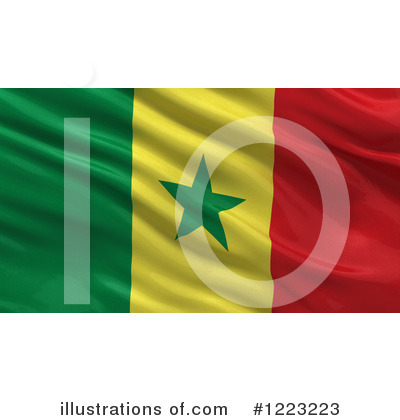 Royalty-Free (RF) Flag Clipart Illustration by stockillustrations - Stock Sample #1223223