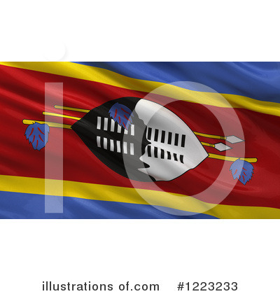 Royalty-Free (RF) Flag Clipart Illustration by stockillustrations - Stock Sample #1223233
