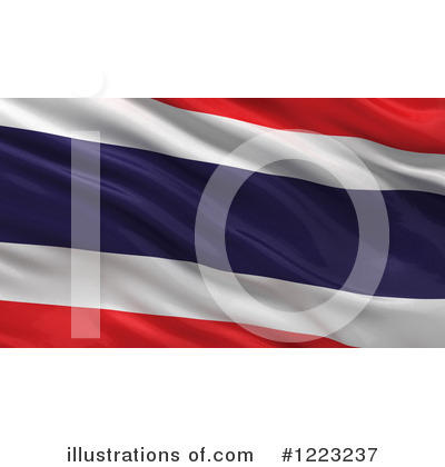 Royalty-Free (RF) Flag Clipart Illustration by stockillustrations - Stock Sample #1223237