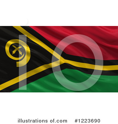 Royalty-Free (RF) Flag Clipart Illustration by stockillustrations - Stock Sample #1223690
