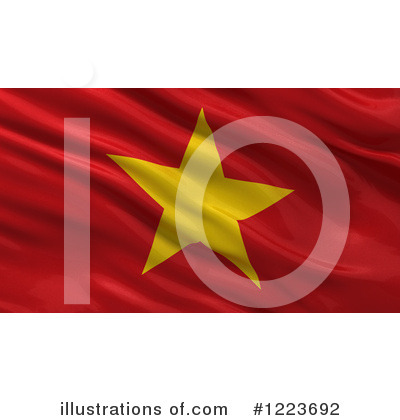 Royalty-Free (RF) Flag Clipart Illustration by stockillustrations - Stock Sample #1223692