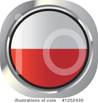Polish Flag Clipart #1252430 by Lal Perera