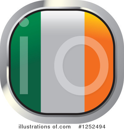 Ireland Flag Clipart #1252494 by Lal Perera