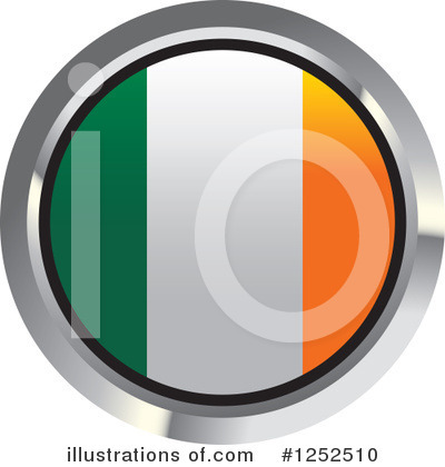 Ireland Flag Clipart #1252510 by Lal Perera