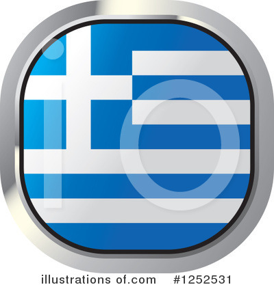 Greek Flag Clipart #1252531 by Lal Perera