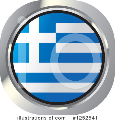 Greek Flag Clipart #1252541 by Lal Perera