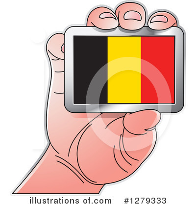 Belgium Flag Clipart #1279333 by Lal Perera