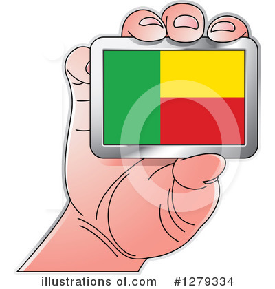 Royalty-Free (RF) Flag Clipart Illustration by Lal Perera - Stock Sample #1279334