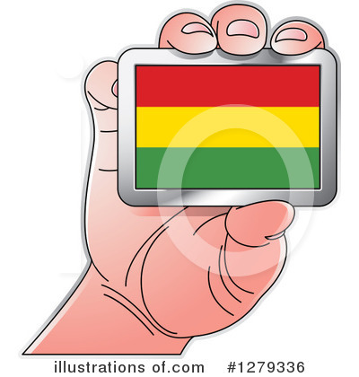 Royalty-Free (RF) Flag Clipart Illustration by Lal Perera - Stock Sample #1279336