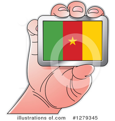 Royalty-Free (RF) Flag Clipart Illustration by Lal Perera - Stock Sample #1279345