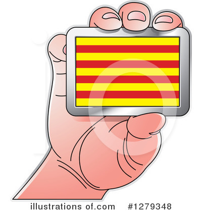 Royalty-Free (RF) Flag Clipart Illustration by Lal Perera - Stock Sample #1279348