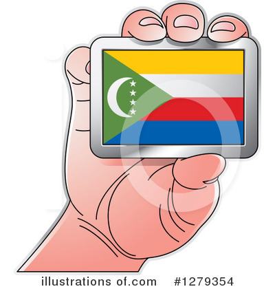 Royalty-Free (RF) Flag Clipart Illustration by Lal Perera - Stock Sample #1279354